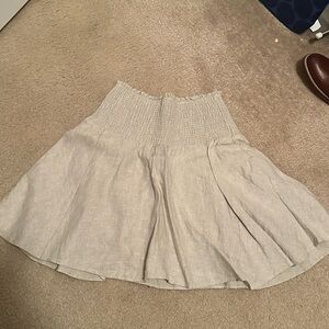 JCrew Flax Linen Women's Skirt